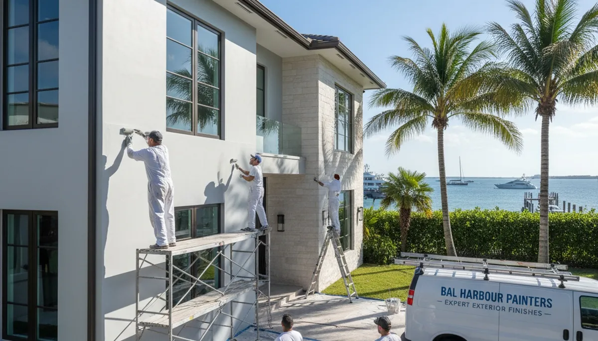 Miami, FL house painters delivering professional interior and exterior painting services
