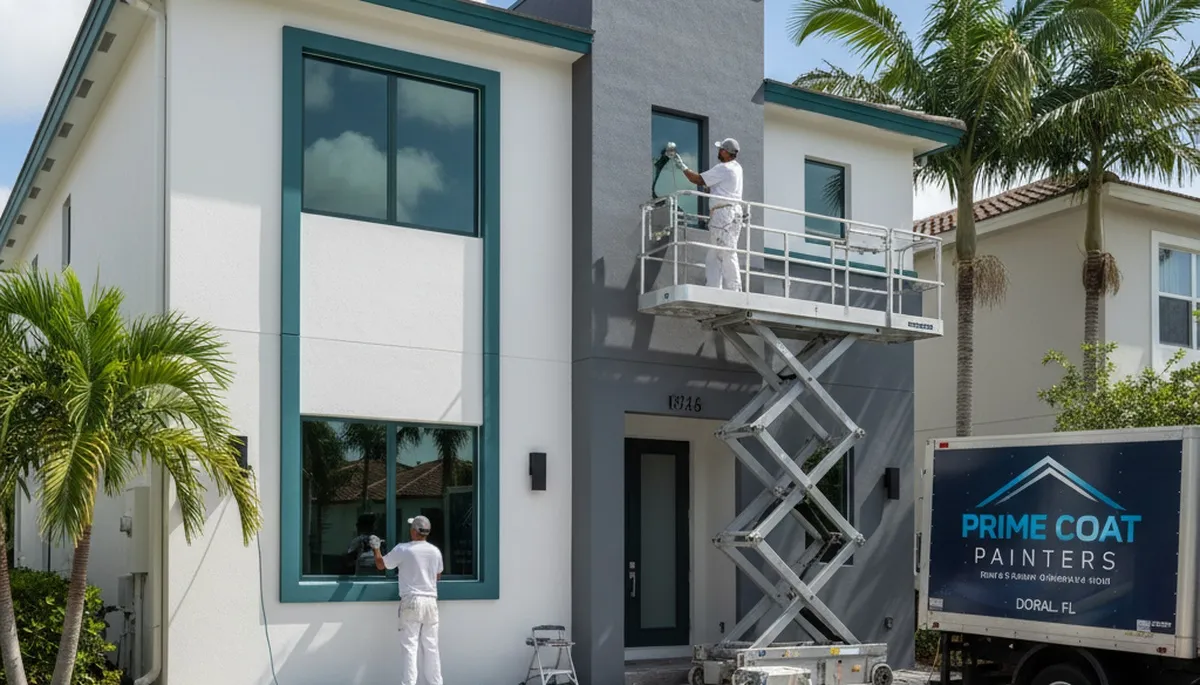 House painters in Miami, FL providing professional residential painting services