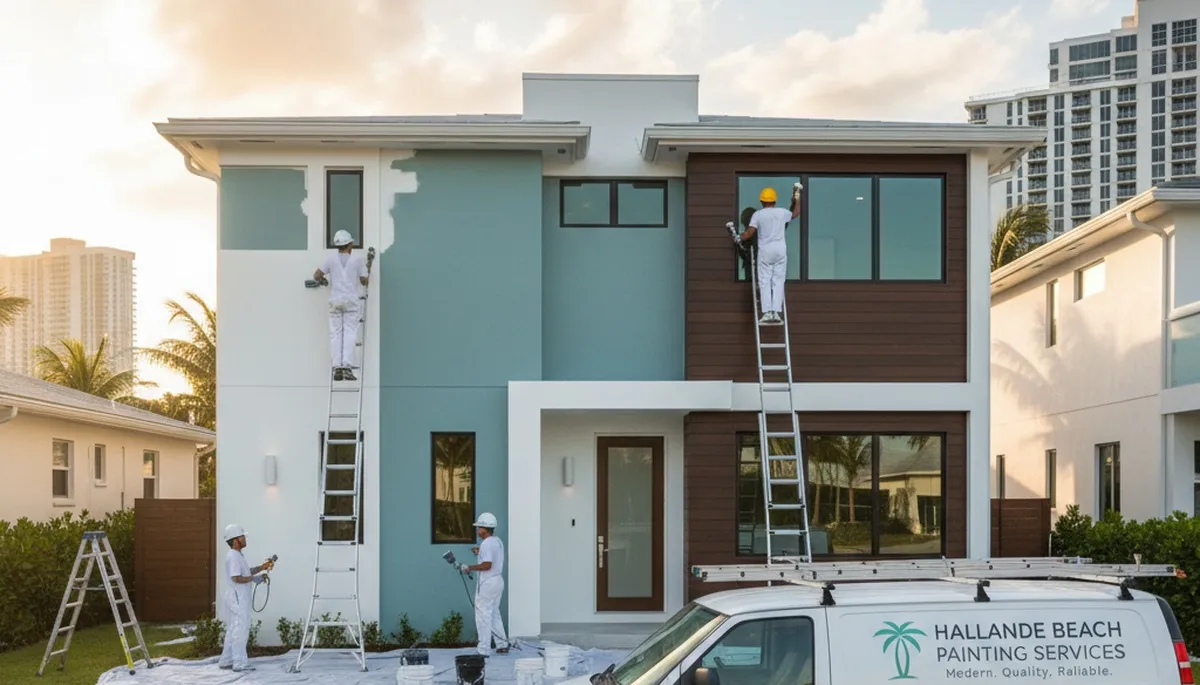 Professional house painters serving Miami, FL for exterior and interior residential painting services