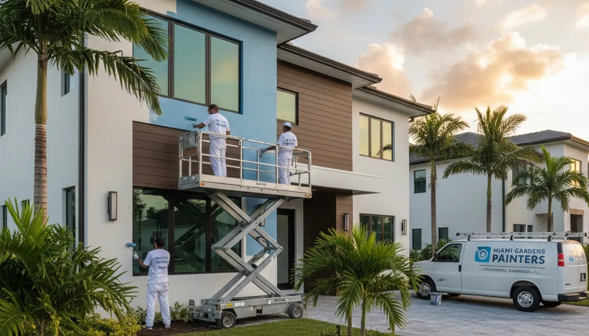 Miami, FL house painters delivering professional exterior painting services for homes and businesses